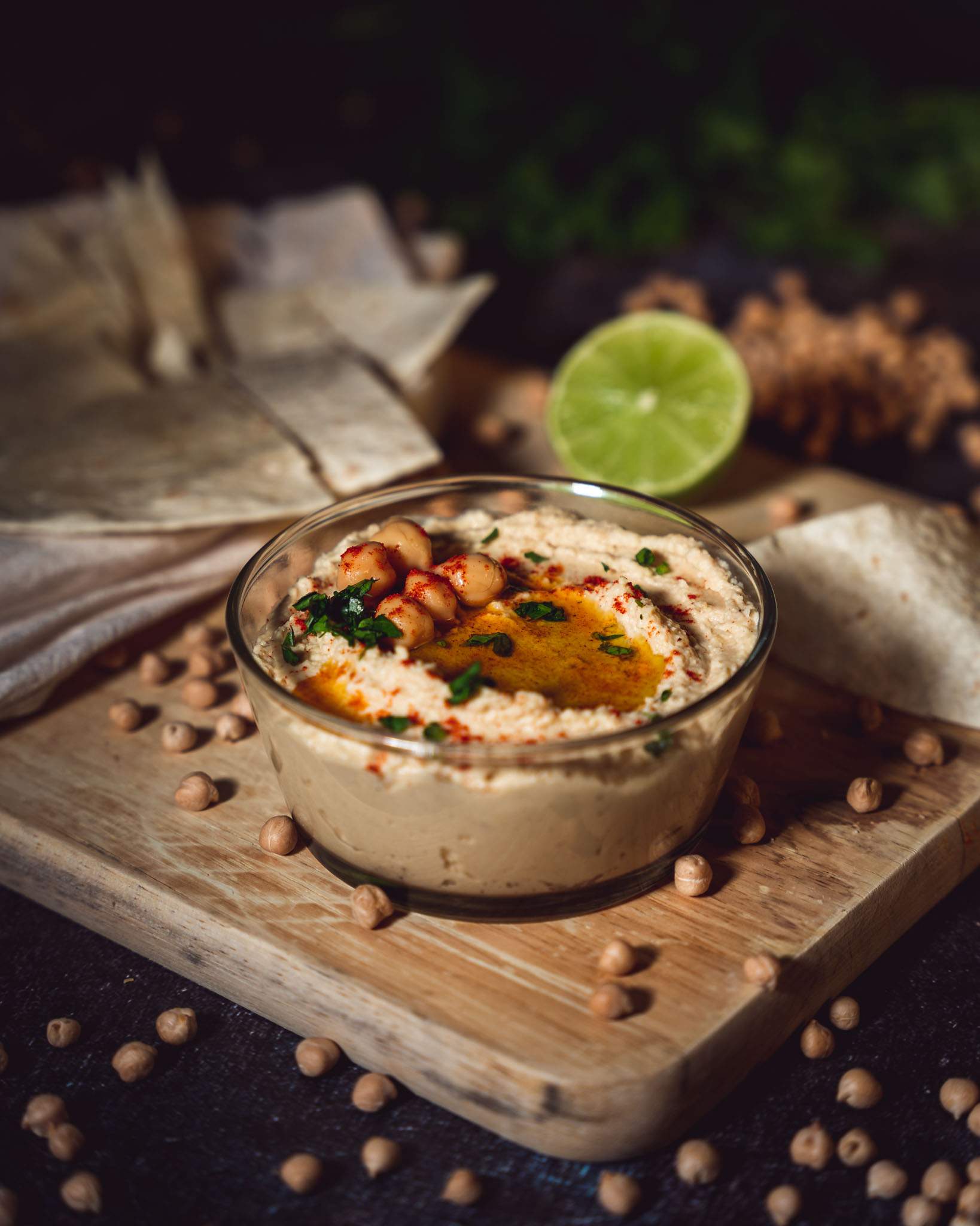 Houmous maison Purée de pois chiches Eldorami