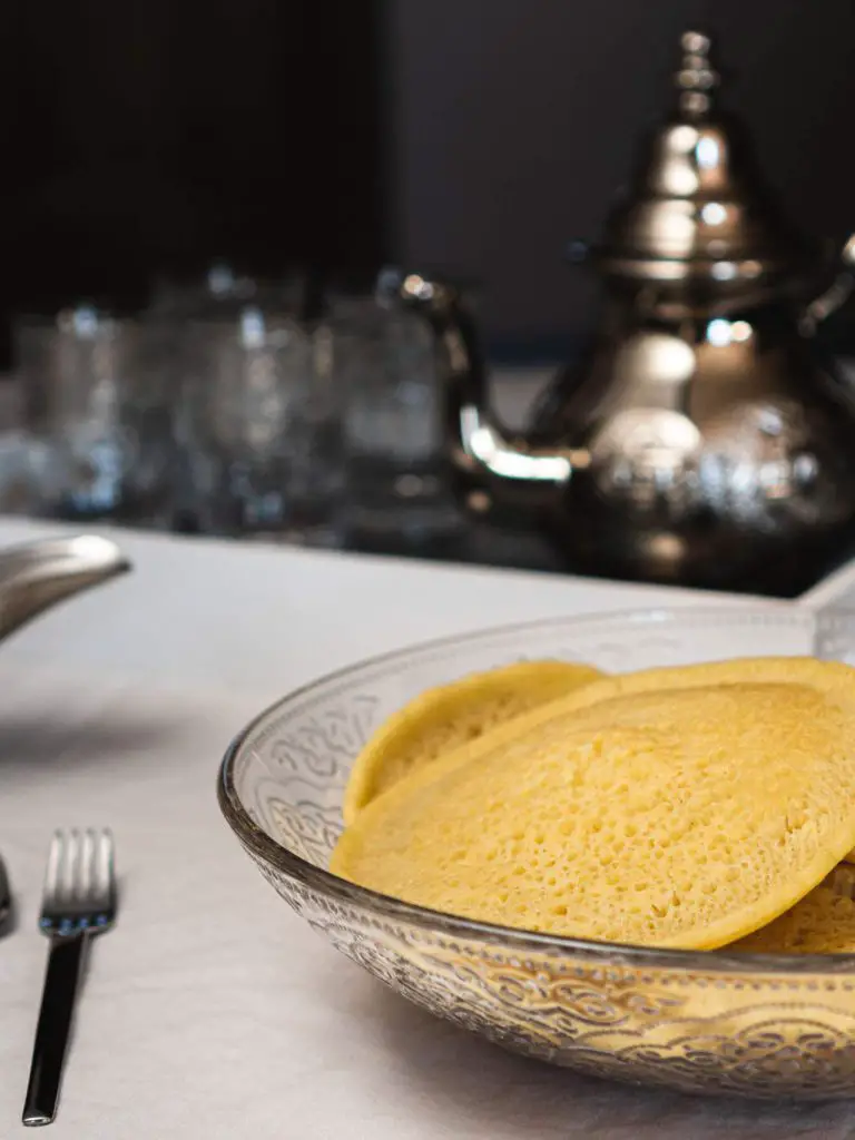 Baghrir ou crêpe mille trous marocaine