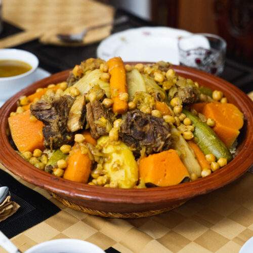 Couscous marocain à la viande de bœuf