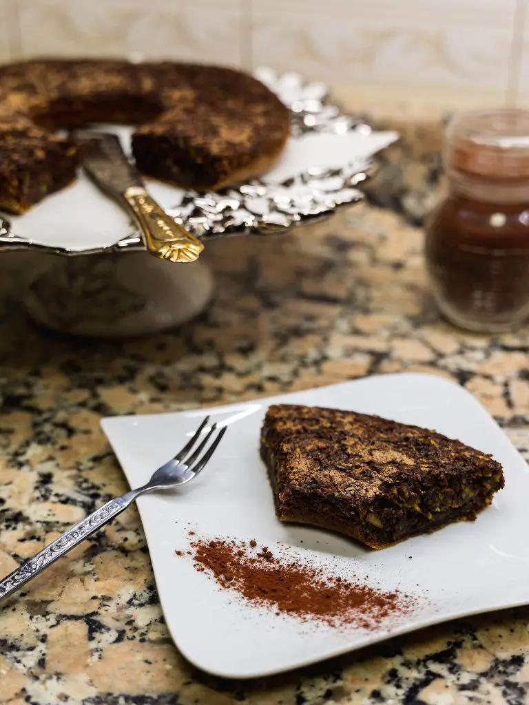 gâteau chocolat courgette sans gluten et sans lactose