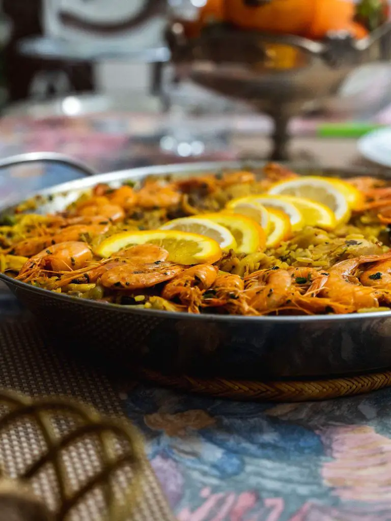 Paella Poulet Fruits de Mer facile
