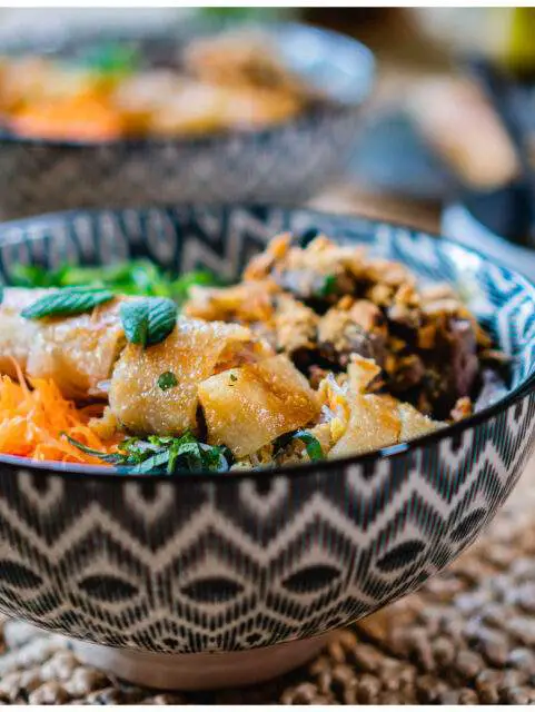 Bo Bun Vietnamien - Bœuf Sauté Aux Vermicelles De Riz - Eldorami