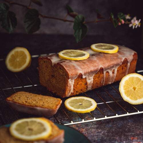 Gateau moelleux au citron et graines de chia