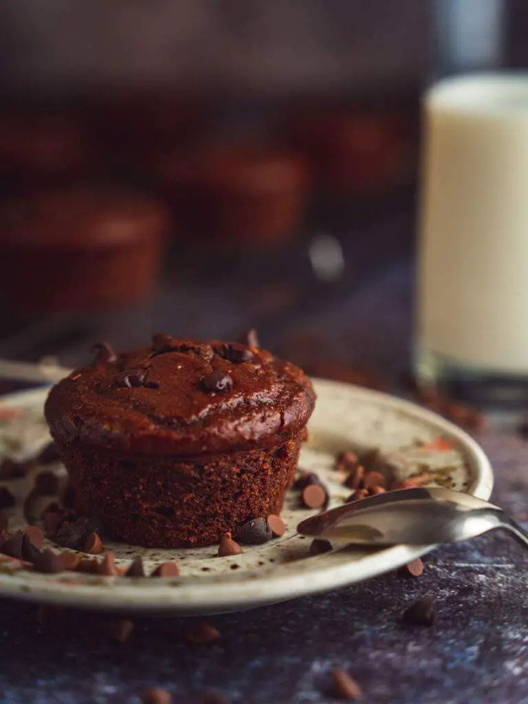 muffins healthy au chocolat noir sans sucre raffiné sans beurre