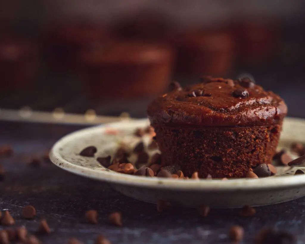 muffins healthy au chocolat noir sans sucre raffiné sans beurre