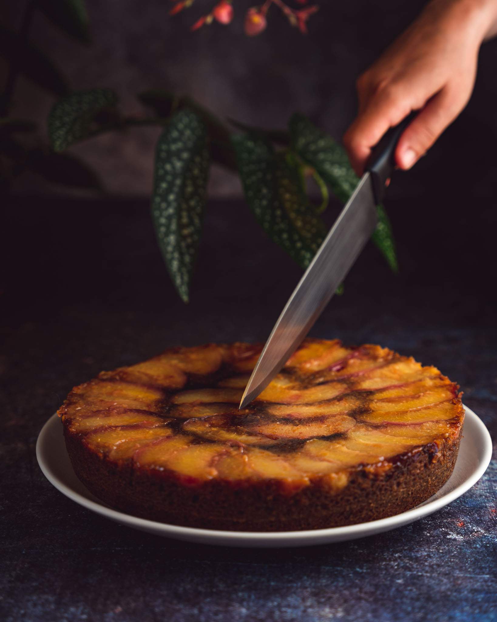 Gateau Renverse Aux Nectarines Moelleux Aux Fruits De Saison Eldorami