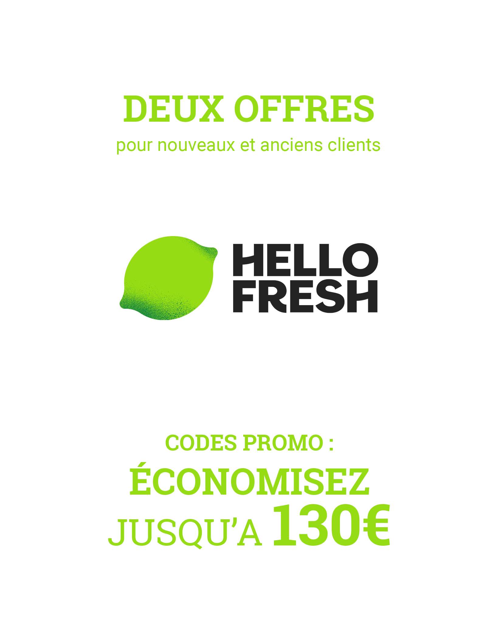 Codes Promo Hello Fresh Pour Première Commande et Déjà Client Eldorami